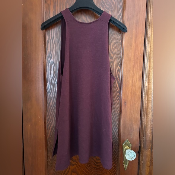 Wilfred Free Burgundy Wine Red Tank Top Small - Picture 2 of 4